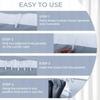 Plastic Plastic Curtain Hooks 85mm Pinch Pleated Curtain Drapery Pin Hook  For Window Curtain