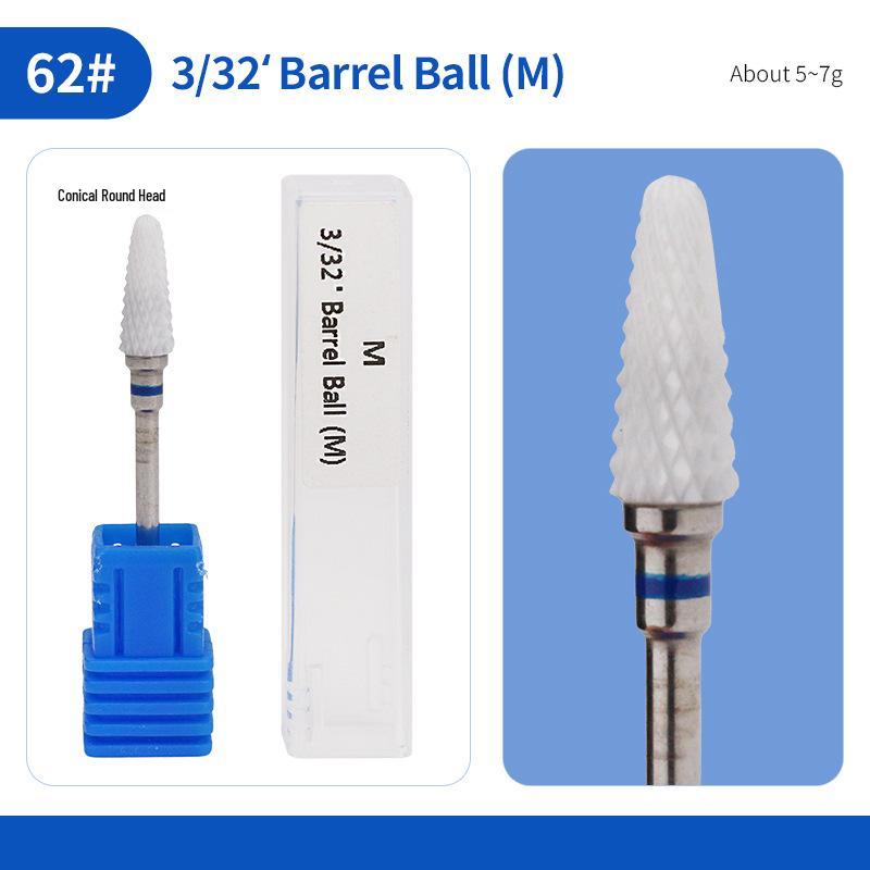 Ceramic Nail Drill Bit for Nail Art & Gel Polish Removal