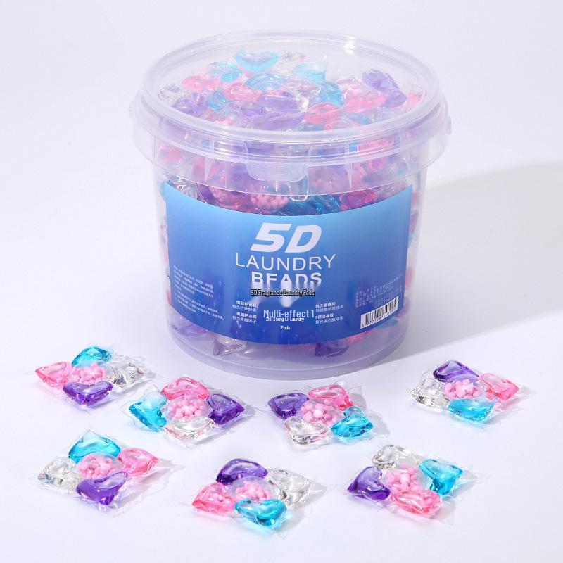 Gardenia & Camellia Laundry Pods: 5-in-1 Stain Removal, Softening & Long-Lasting Fragrance Concentrated Detergent