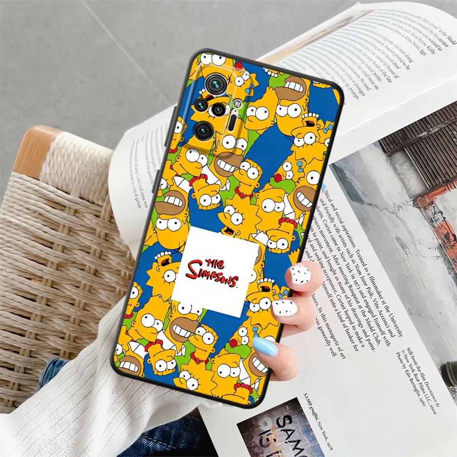 Fun S-simpsons Case for Xiaomi Redmi Note 10S 11 13 12 Pro Plus 10 9 8 Pro 9s 12S 11S Funda Phone Cover