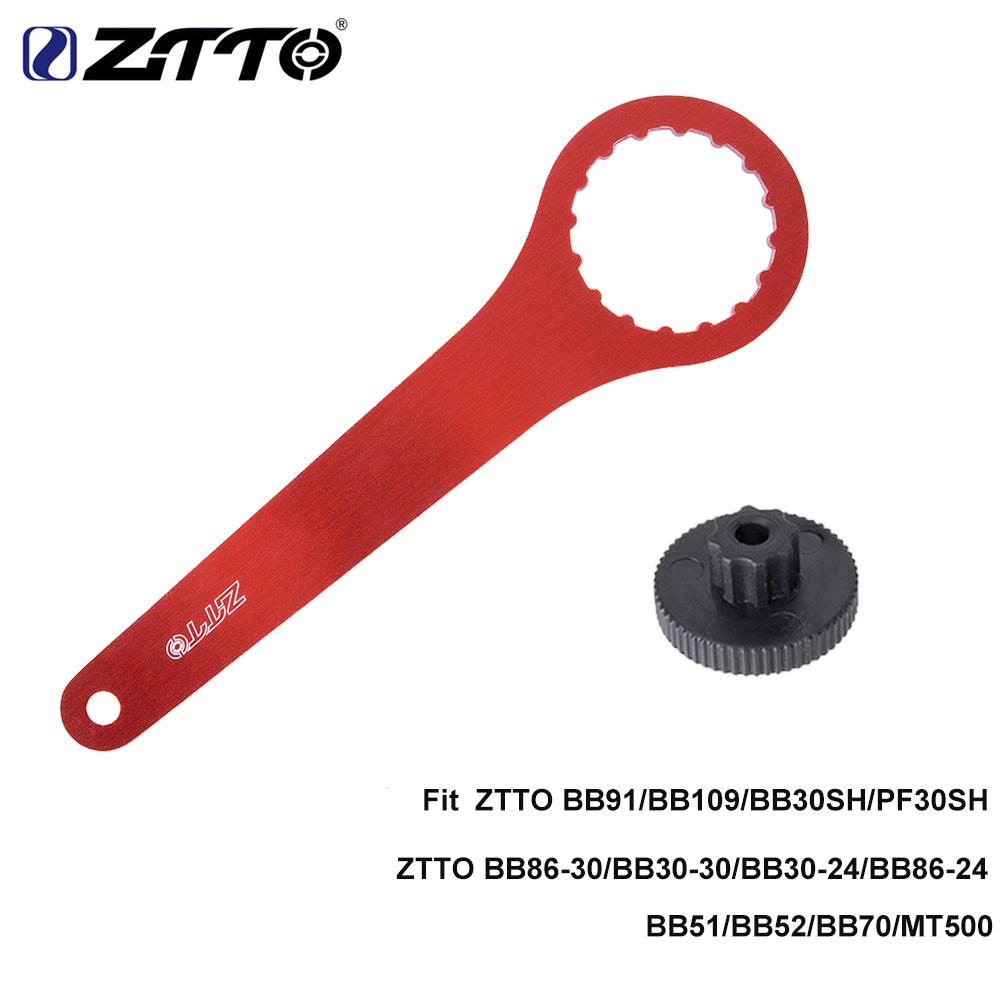 ZTTO BB92 MTB Road Bike Press Fit Bottom Bracket 41mm BB90 BB86 PF92 24mm Crankset Chainset Spindle For BB72 SM BB71-41a BB tool red