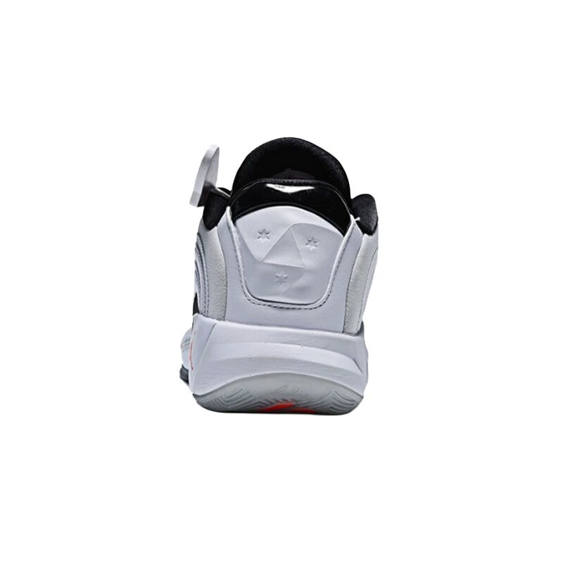 Jordan Luka 4 Abrasion Resistant Low Top Basketball Shoes Men's Black White HF0824-101