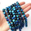 [GOLD STONE] Kerama Marine Firefly Glass Beads, 40 Beads, 10mm, from the Kerama Islands, Okinawa