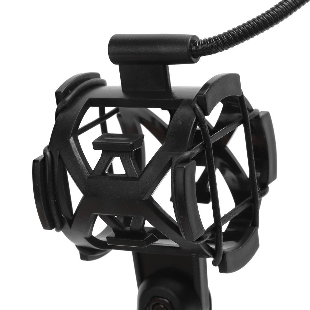 Shock Absorbing Microphone AntiSpray Filter for Mic with Handle Diameter Under 44mm