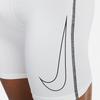 Men's Nike Pro Dri-FIT Training Sports Elastic Logo Breathable Gym Shorts White DD1918-100