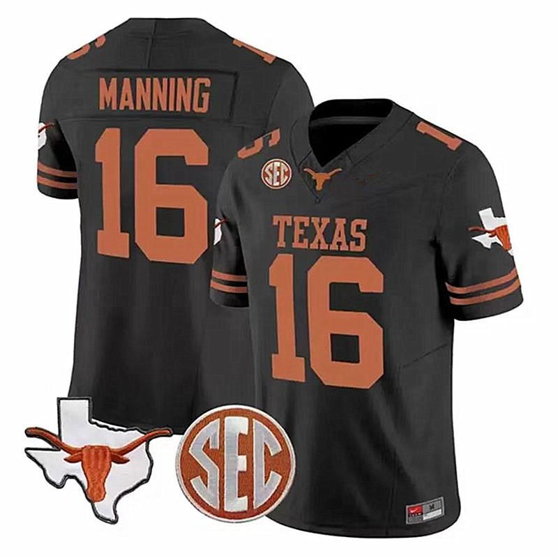 Texas Longhorns 16 Manning Futbola Džersija