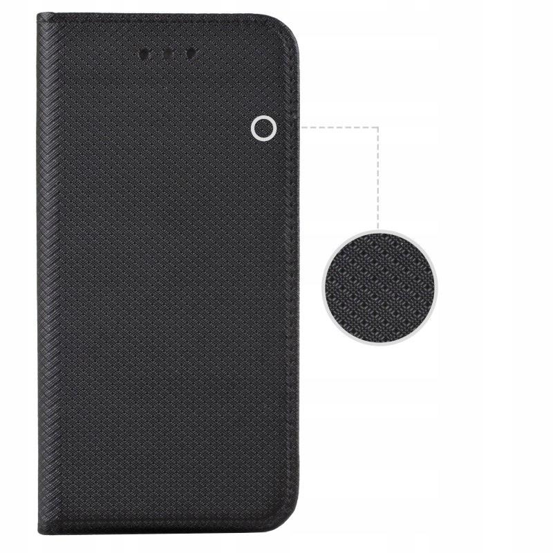 Case for VIVO Y21, Y21S and Y33S SMART MAGNET BLACK BOOK + GLASS