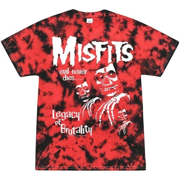 Misfits Legacy Red Tie-Dye T-Shirt XL