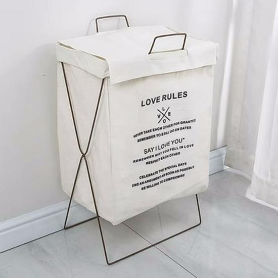 Large Waterproof Japanese-Style Foldable Fabric Laundry Hamper