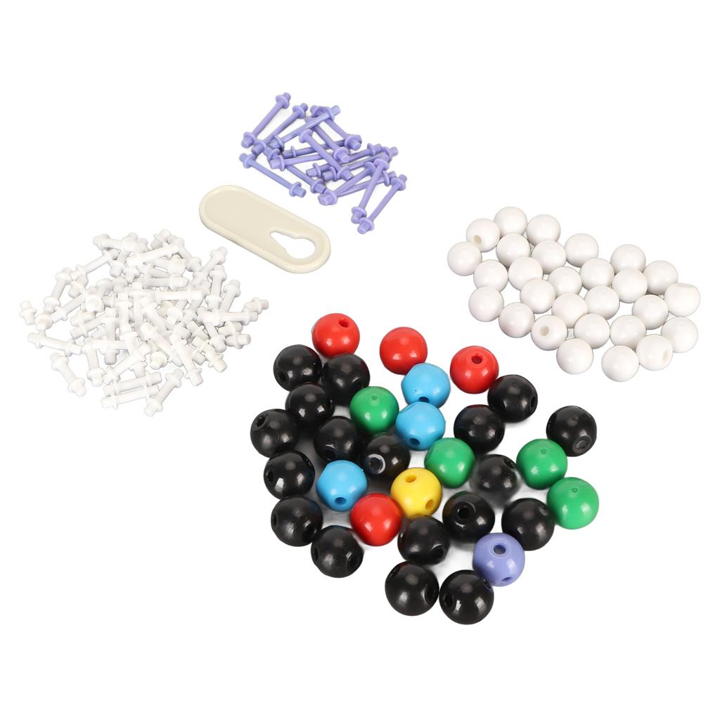 136PCS Organic Chemistry Molecular Model 59 Atoms 76 Links 1 Link Remover Tool Molecular Structure Modeling Kit for