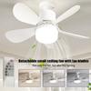 E27 Ceiling Fan Light 20W With Remote Dimming Function LED Light Fan Intelligent Silent Ceiling Fan For Bedroom Living