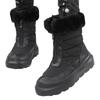 Damen Gefüttert Kalt Warm Dicke Sohlen Leichtgewichtig Wandern Bergsteigen Wasserdicht Rutschfest Sport High-Top Schneestiefel Baumwollschuhe