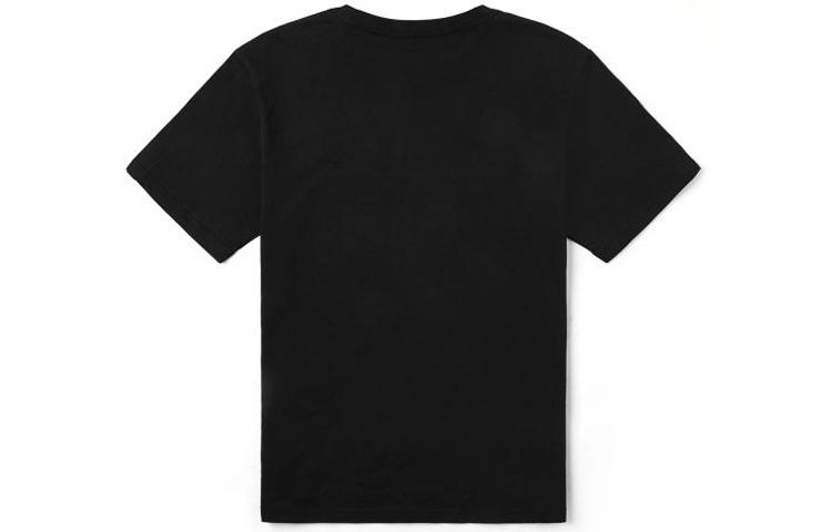 Vans T-Shirts Unisex Black Crew Neck Moderate Straight Fit