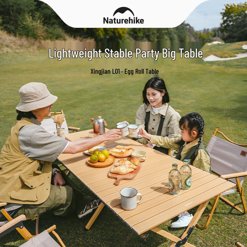Naturehike Portable Roll-Up Camping Table