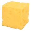 Cheese Squeeze Toy Soft Rebound Squeeze Cheese Novelty Toy for Adults and Kids Yellow