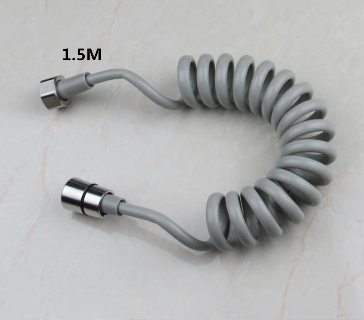 Bathroom Faucet Dual Control Double Handle Stainless Steel Cold Water Faucet Bathroom Washing Machine Faucet Triangle Valve