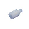 White Nylon M3 Hexagonal External Thread Standoff Spacer Post