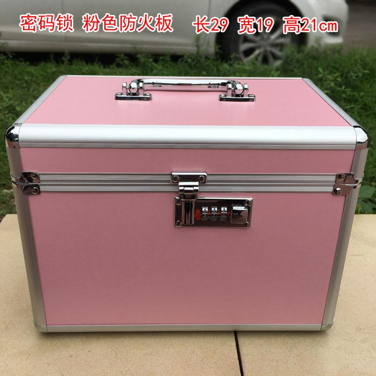 Large steel-reinforced cosmetic case with aluminum alloy frame,double-layer portable toolbox for foot bath tools