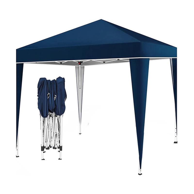3x3m Outdoor Folding Tent Stall Sunshade & Rain Shelter Umbrella