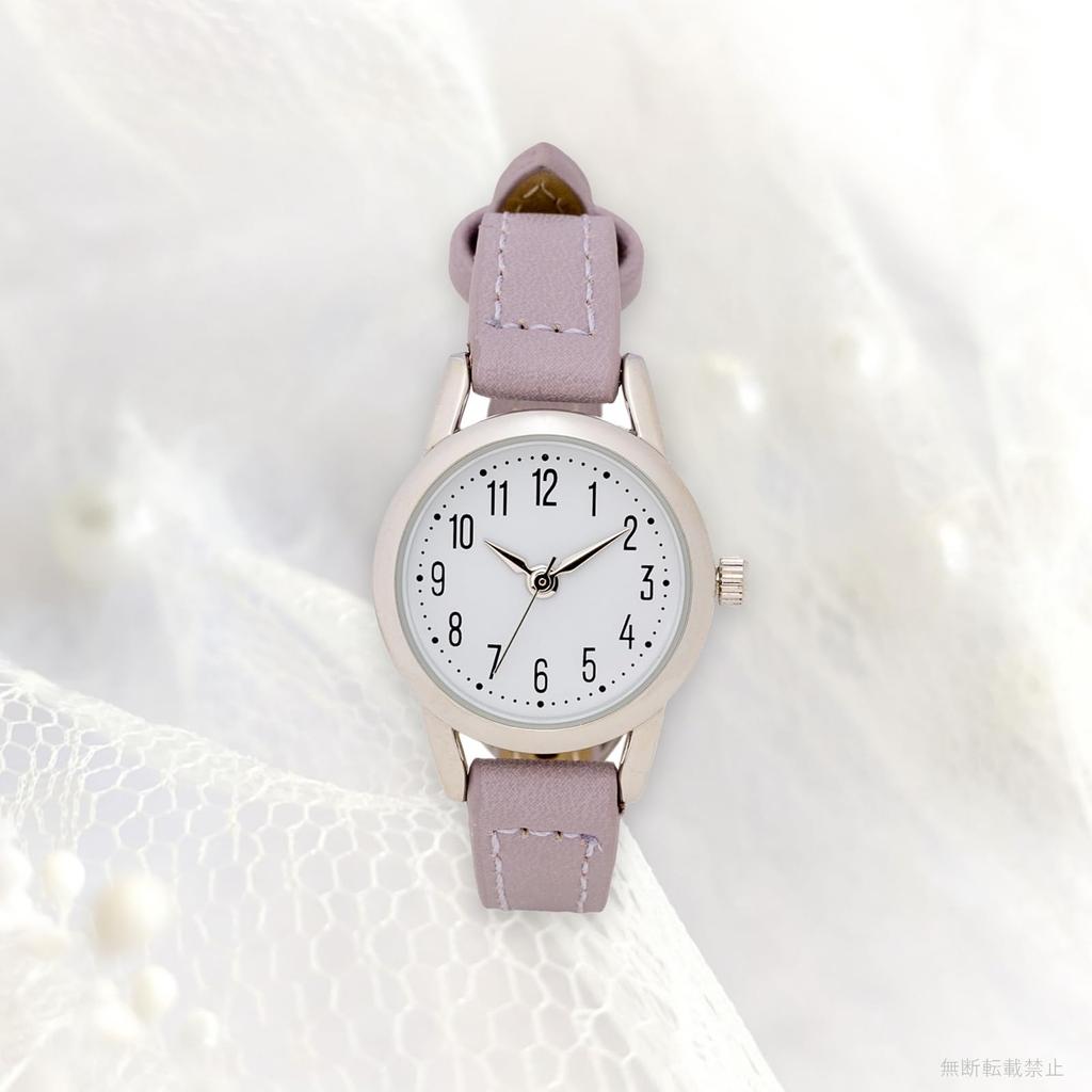 [Fieldwork] Women's Watch Analog Leather Strap Purple Baileys PP003-5