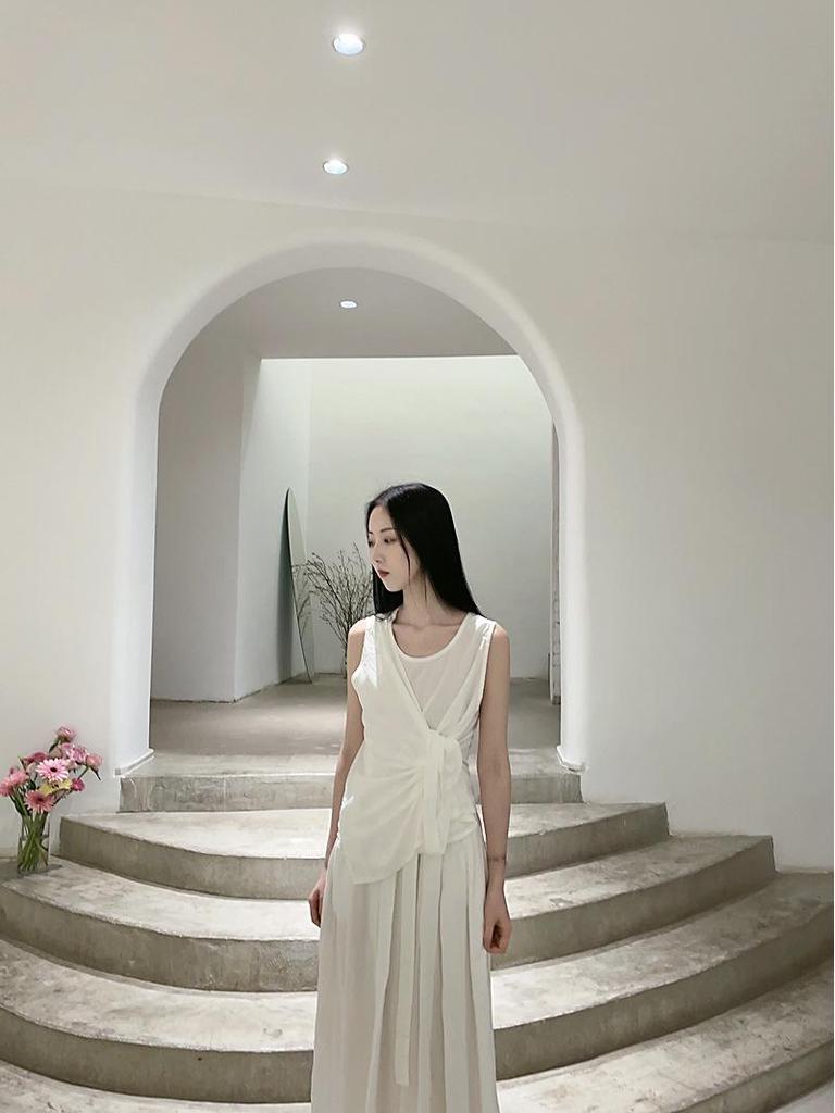 Xun'an Comfortable Loose Yoga Rayon Wide-Leg Pants – 2 Colors