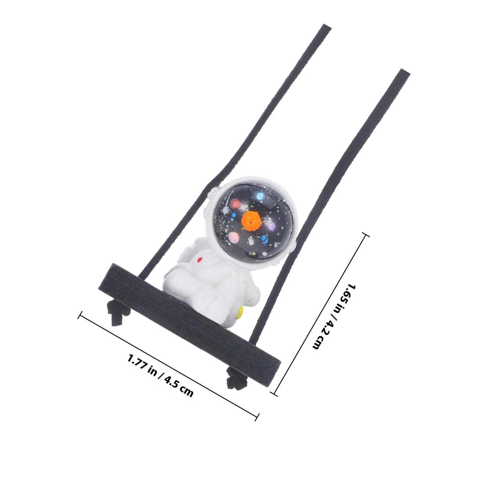 Astronaut Car Decoration Interior Pendant Cute Delicate Multi Functional Use Home Office Accessory Astronaut Car Decoration