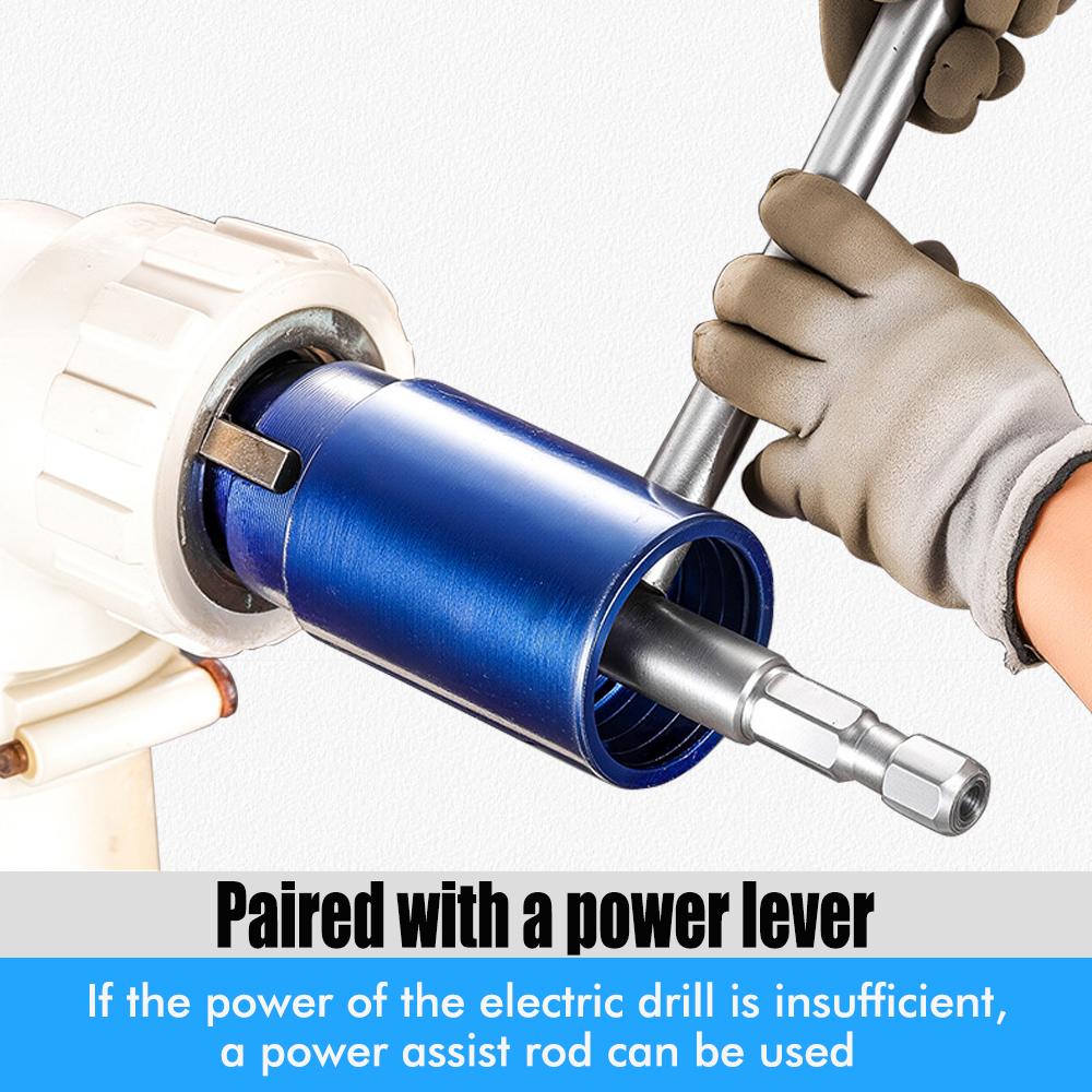 Electric Wire Extractor for Hand Drills Universal Pipe Cutter for 4mm, 6mm, and 1-inch Faucets Manual Tool