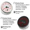 ELING 110MM GPS Speedometer 0-120KMH 0-200KM/H 0-120M 0-160MPH with RPM Tachometer with 4in1 Multifunction Meter with Backlight