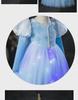 New Girls' Luminous Aisha Princess Dress – Spring/Autumn & Christmas Performance Skirt