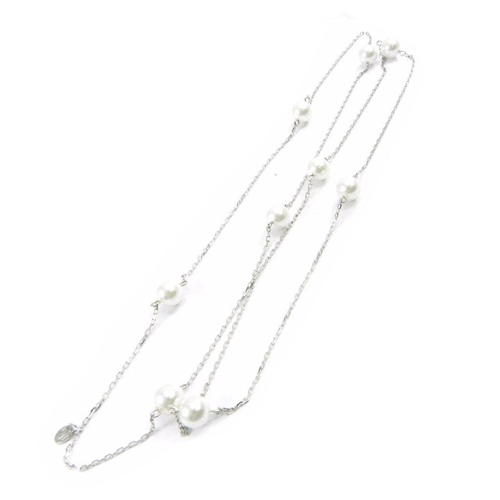 Les Trésors De Lily [I3925] - Collier Sautoir 'Perla' blanc