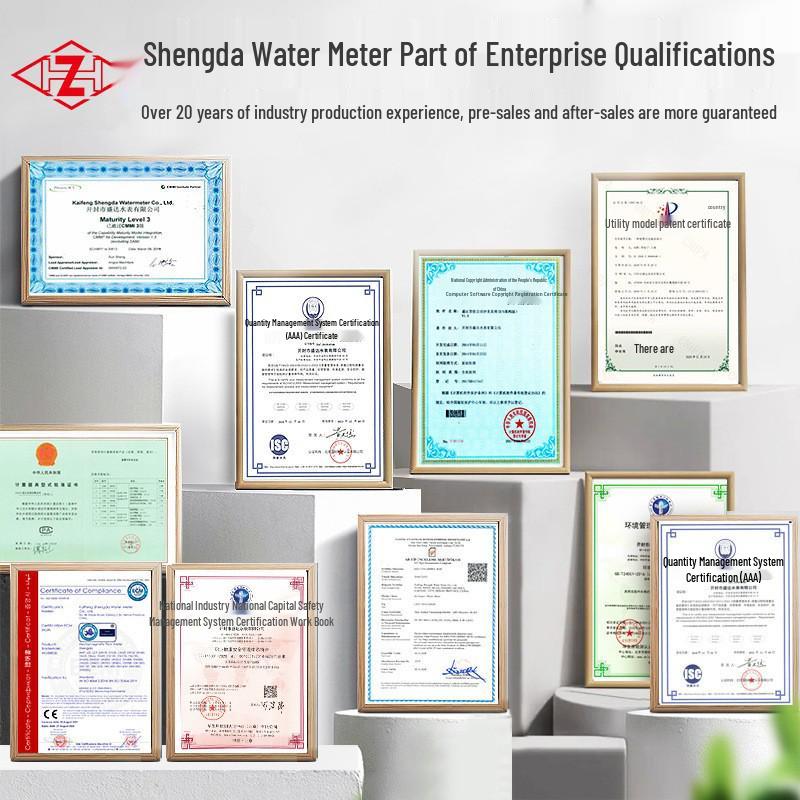 Long-Range Ultrasonic Heat Meter with Digital Display, Lithium Battery, Heating Pipeline Type, IP68-Rated Household Water Meter