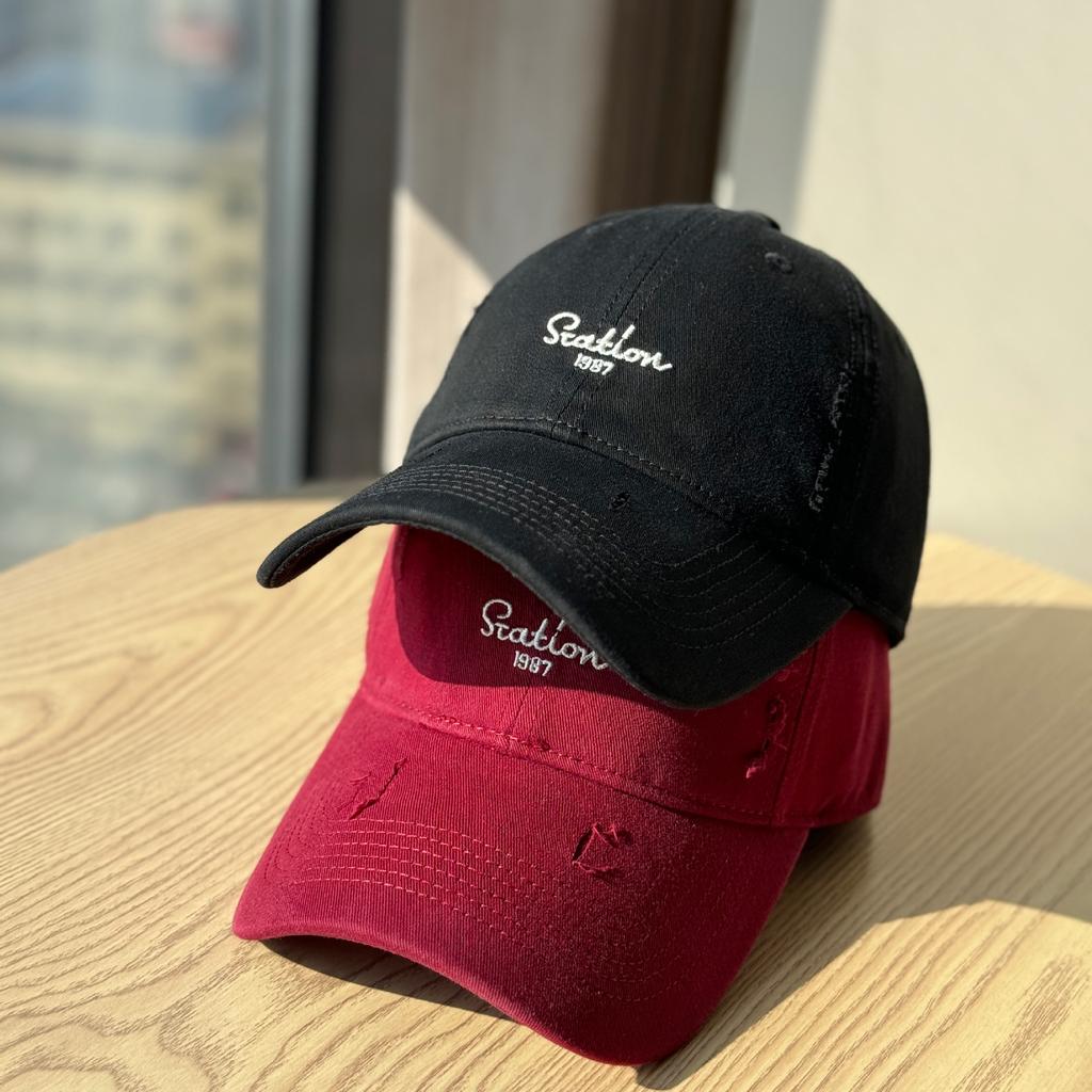 Spring and Summer New Casual Simple Versatile Embroidered Letter Soft-top Baseball Cap for Women, Makes the Face Look Smaller, Trendy Couple's Hat