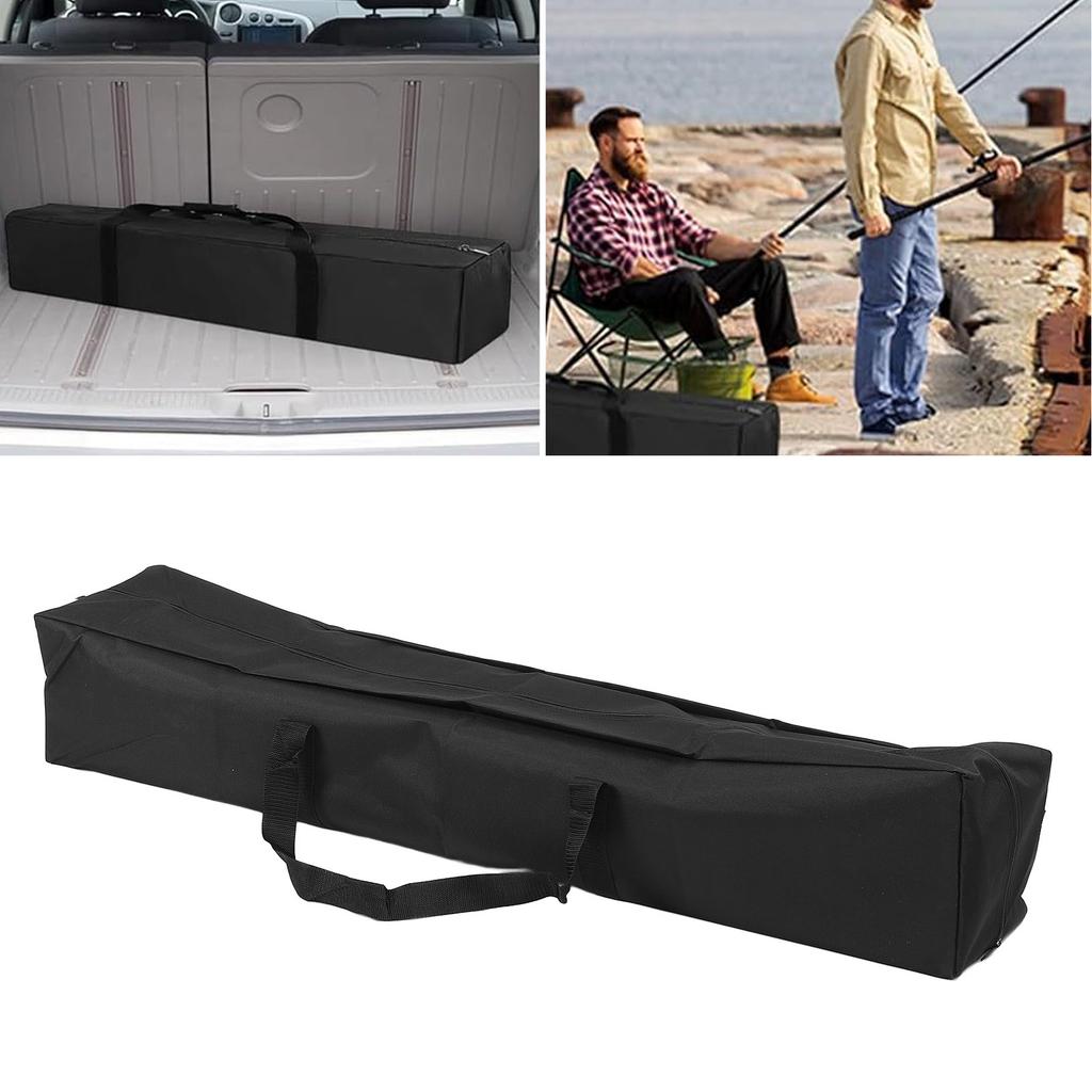 Portable Tent Pole Storage Bag Oxford Cloth Large Capacity Handheld Multifunctional for Outdoor Camping Hiking Photography