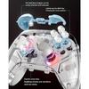 Wireless Gaming Controller with Charging Dock Hall Effect Joysticks and Triggers RGB Lighting 1000mAh Battery for