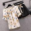 2026 Plus Size Women's Summer Tummy-Slimming Two-Piece Set