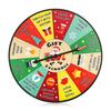Weihnachtsgeschenke-Austausch Glücksrad Holz White Elephant Party-Spiel für Familie Kollegen Erwachsene Kinder Feiertag
