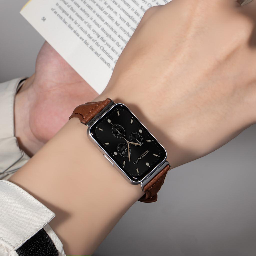 Slim Leather Strap for Samsung Galaxy Watch Fit 3 Women Wristband Correa for Samsung Watch Fit 3 Replacement Bracelet 2025