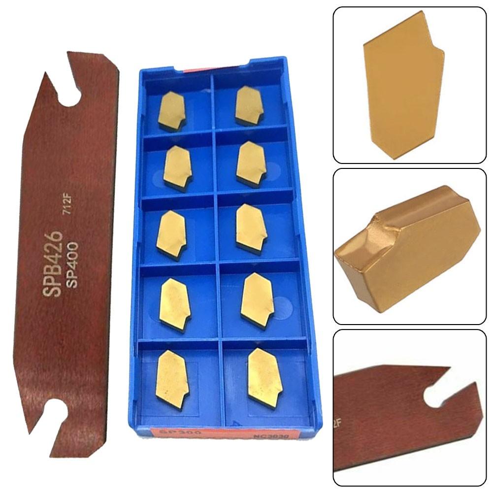 SPB426-S SPB26-4 Abstechmeißel Breites Schneidwerkzeugschaft + SP400 4mm Einsatz