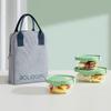BOLIDOMI Regal High Borosilicate Glass Food Storage Container Set (4-Piece)