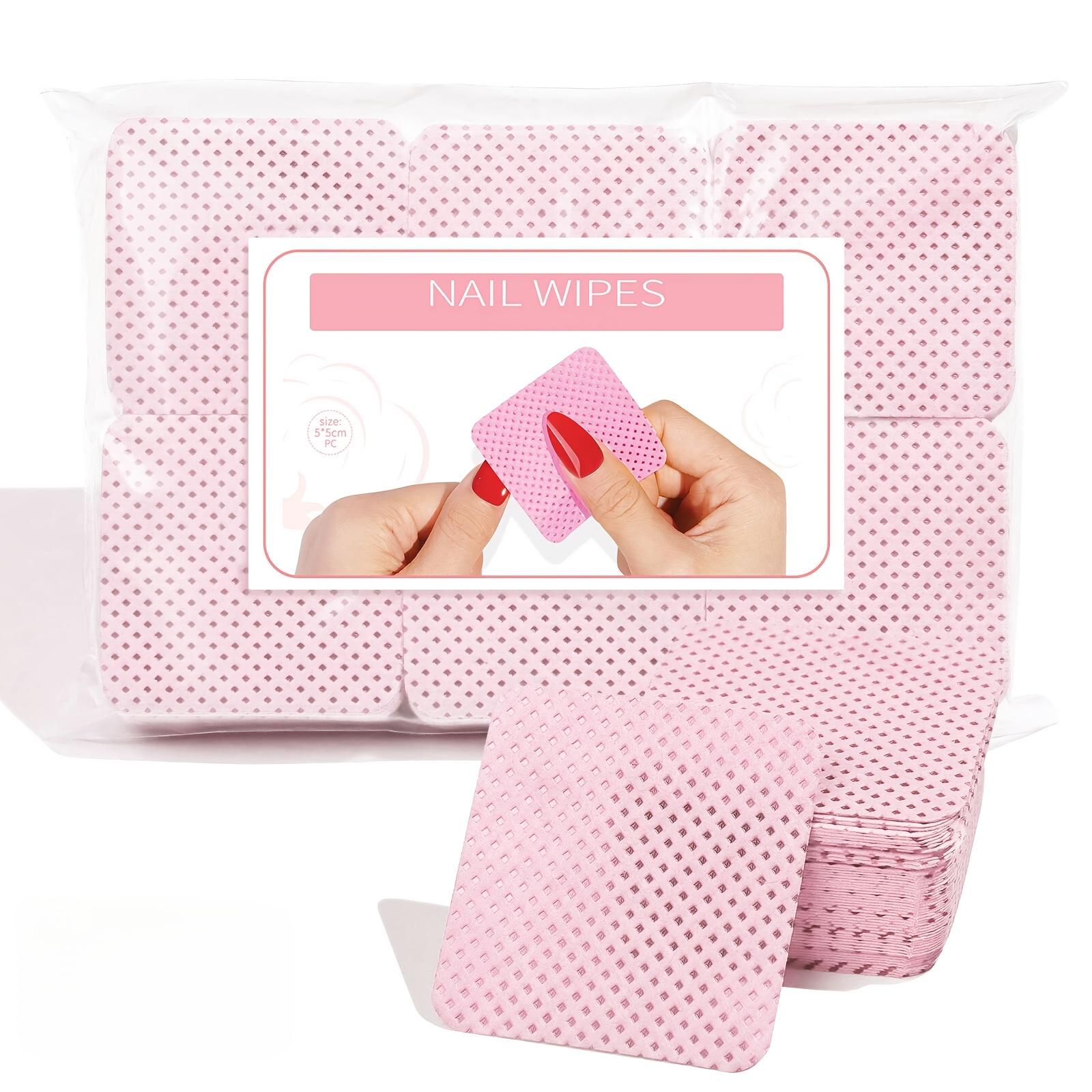 300psc Nail Polish, Eyelashes, Nail Polish Remover, Magic, Non-falling Hair Pieces - Efficient Loading and Unloading, Nail Care Addition 300pcs розовый