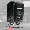 Key Fob Keyless Entry Remote Shell Case & Pad Fits Toyota 1999-2009 4runner / 2001-2008 Sequoia