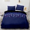 Geometric Pattern Down Comforter Set Bedding Set 3-piece Coverlet Set