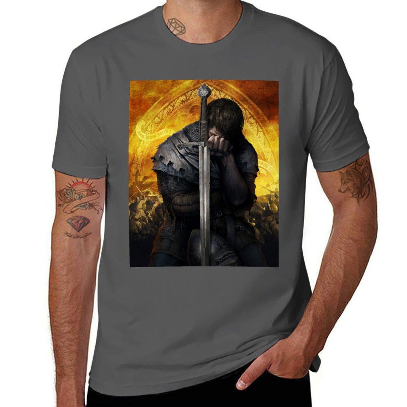 

Kingdom Come Deliverance Game T-Shirt plus size tops tops customizeds clothes for men 4XL