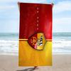 AS Roma Print Beach Towel, Large Soft Quick Dry Towel for Beach Camping Swimming