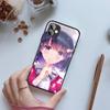 Katou Megumi Saekano Phone Case For IPhone 14 13 12 11 XS X 8 7 6 Plus Mini Pro Max SE 2022 Black PC TPU Glass Phone Cover