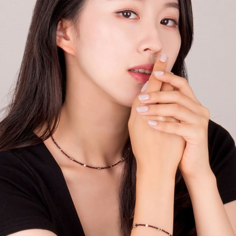 AUGUST ALICE Purple Spinel-Cut Flower Crystal Bracelet