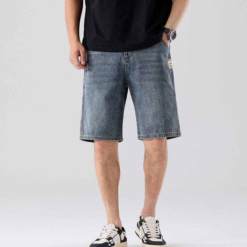 Summer Men's Jeans Cutlery Casual Straight Slim Fit Stretch Men's Jeans Men