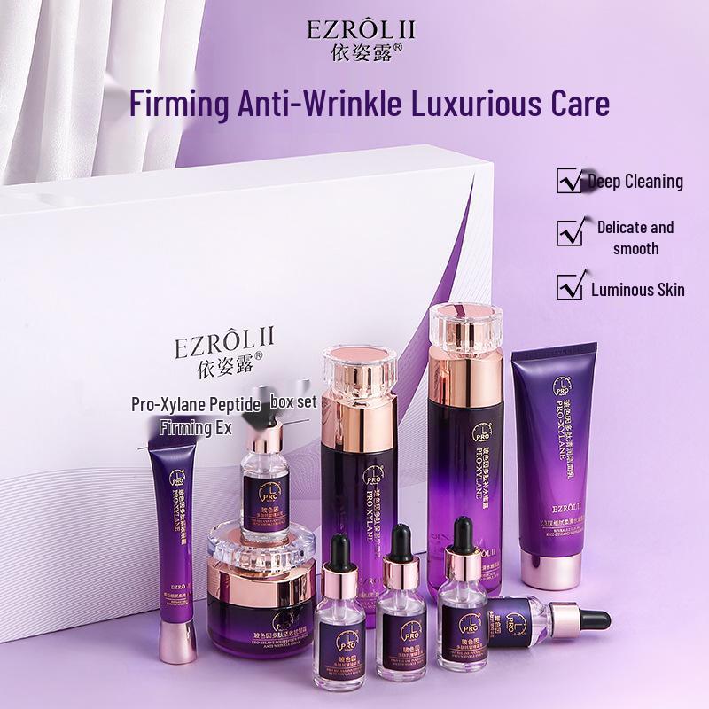 Pro-Xylane Firming & Anti-Wrinkle Skincare Set with Peptide Hydration