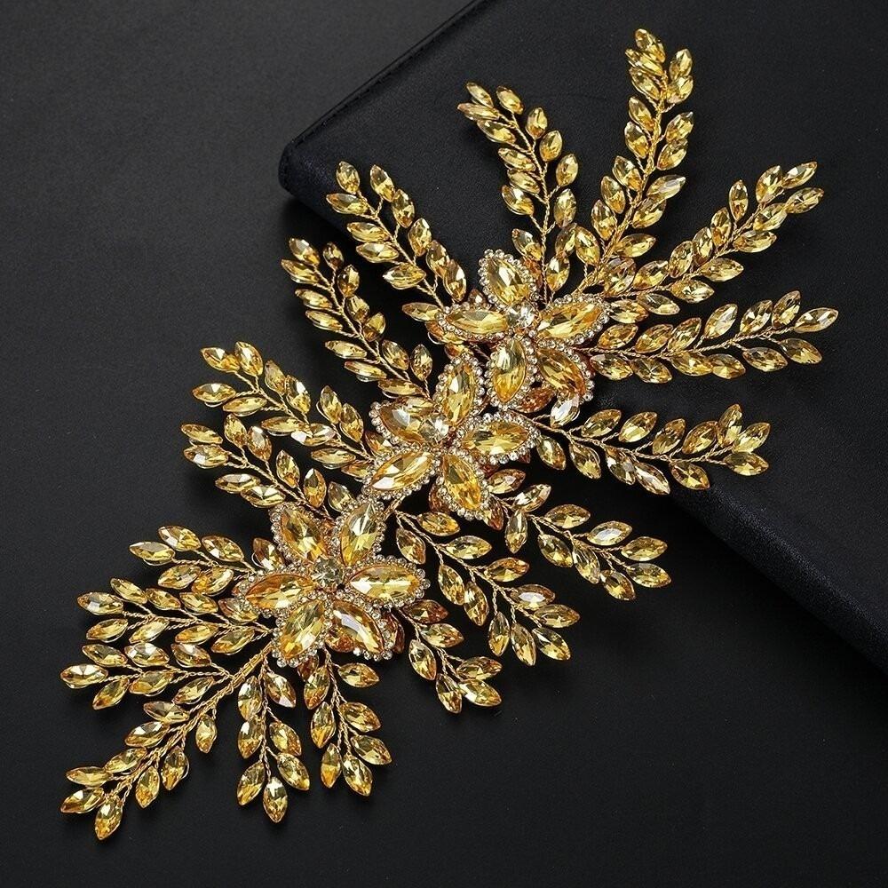 Sparkling Bride Crown Tiaras Elegant Crystal Tiaras Wedding Party Hair Accessories