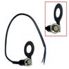Motorcycle Auxiliary Lamp Power Button 12V 24V 10A Push Button with Stainless Steel Mounting Bracket for Light Wiring